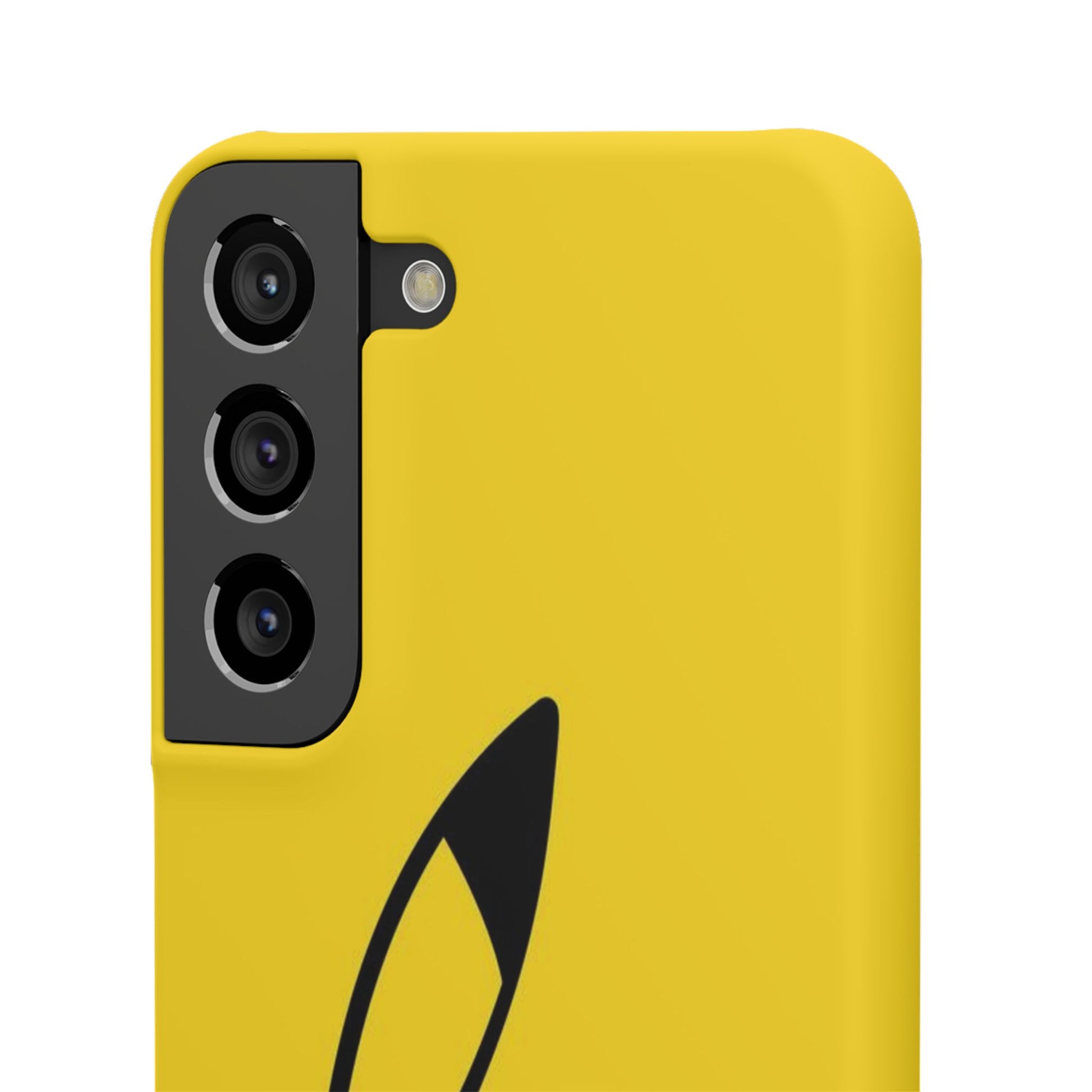 Pikachu Phone Case, Pokemon Phone Case, Snap Cases, Cartoon, Yellow, iPhone, Samsung - Roe Creation