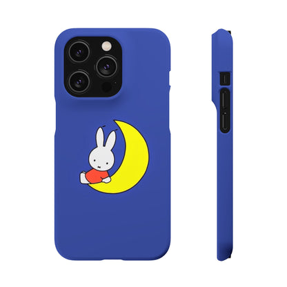 Miffy Phone Case, Moon Snap Case for Phones - iPhone, Samsung