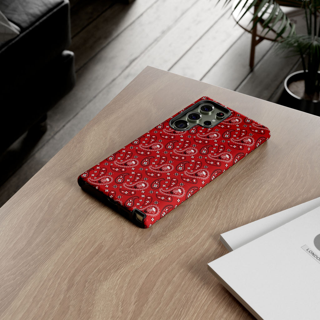 Red Bohem, Oriental Tough Phone Cases for iPhone, Samsung, Trendy Accessories for Gifts, Unique Decor, Phone Covers - Roe Creation