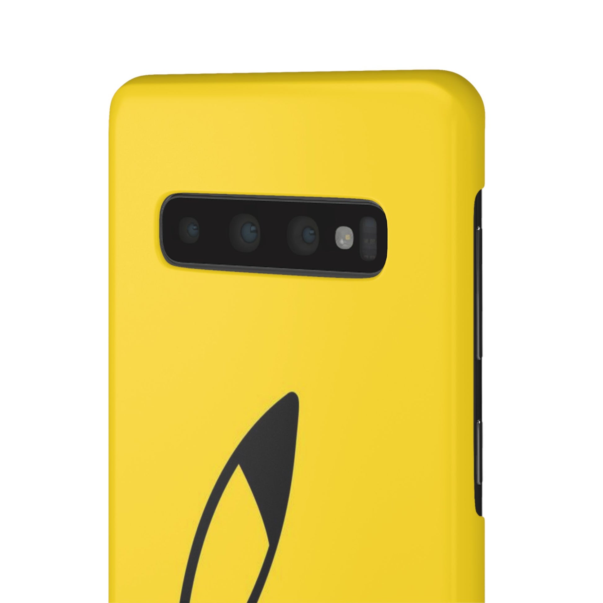 Pikachu Phone Case, Pokemon Phone Case, Snap Cases, Cartoon, Yellow, iPhone, Samsung - Roe Creation