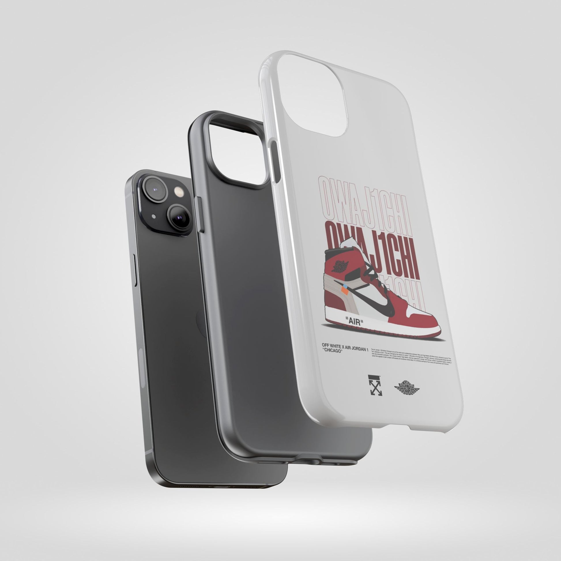 Stylish Tough iPhone Case with Air Jordan Design - Perfect for Sneakerheads - Roe Creation