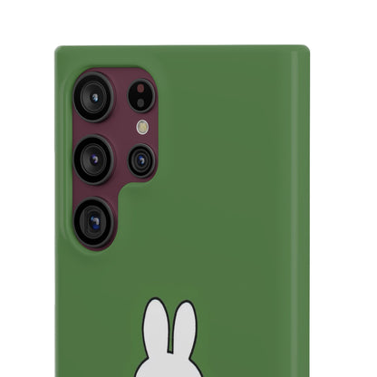 Miffy Phone Case, Snap Case, Green Miffy - iPhone, Samsung