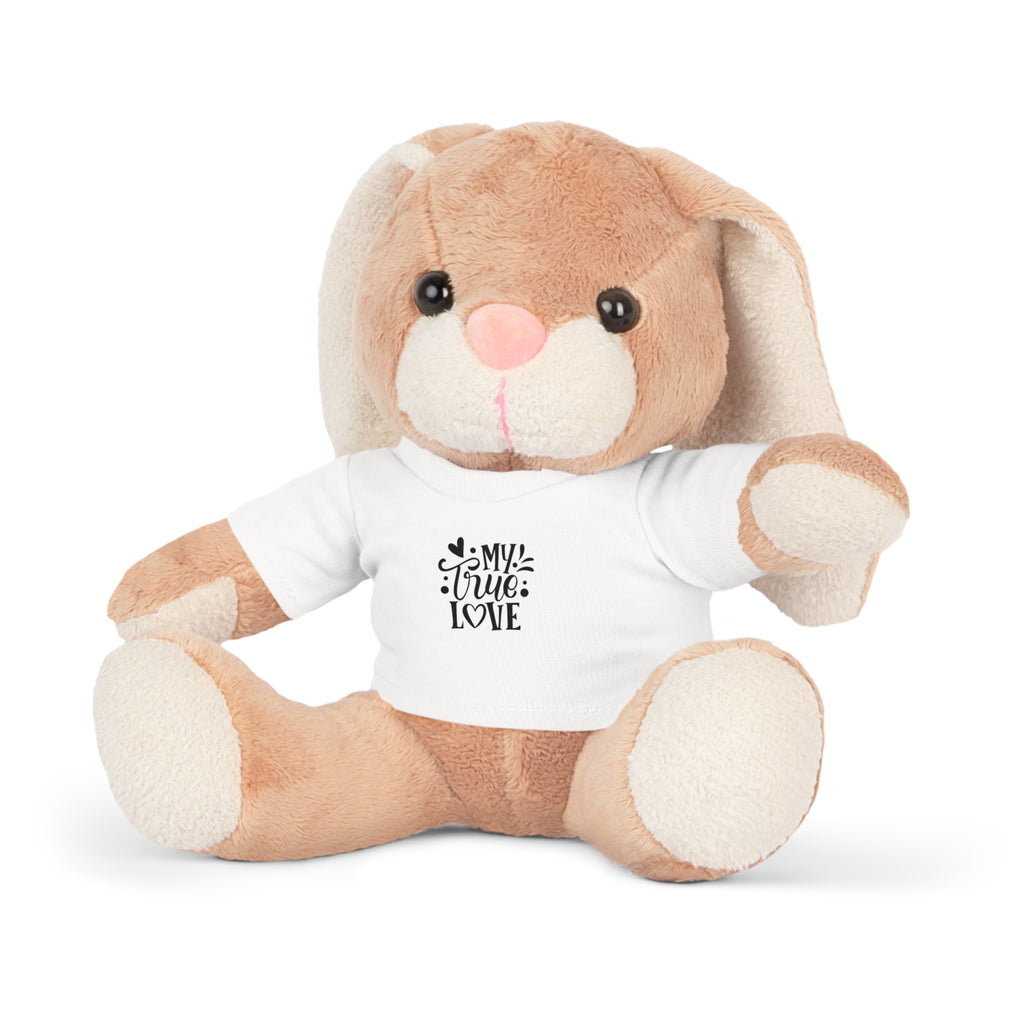 My True Love Plush Toy with T-Shirt - Perfect Gift for Valentine's Day and Special Occasions - Roe Creation