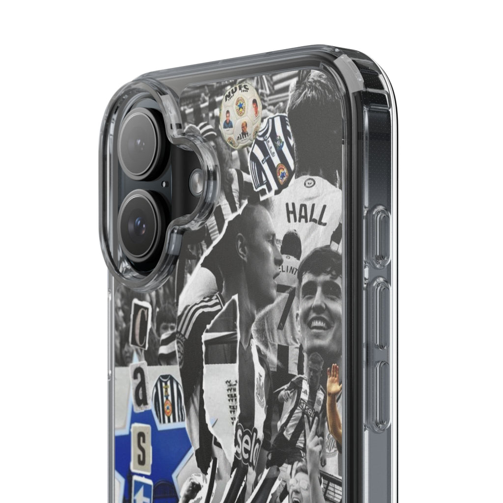 Newcastle United Clear iPhone Case - Fan Merchandise for Sports Enthusiasts - Roe Creation