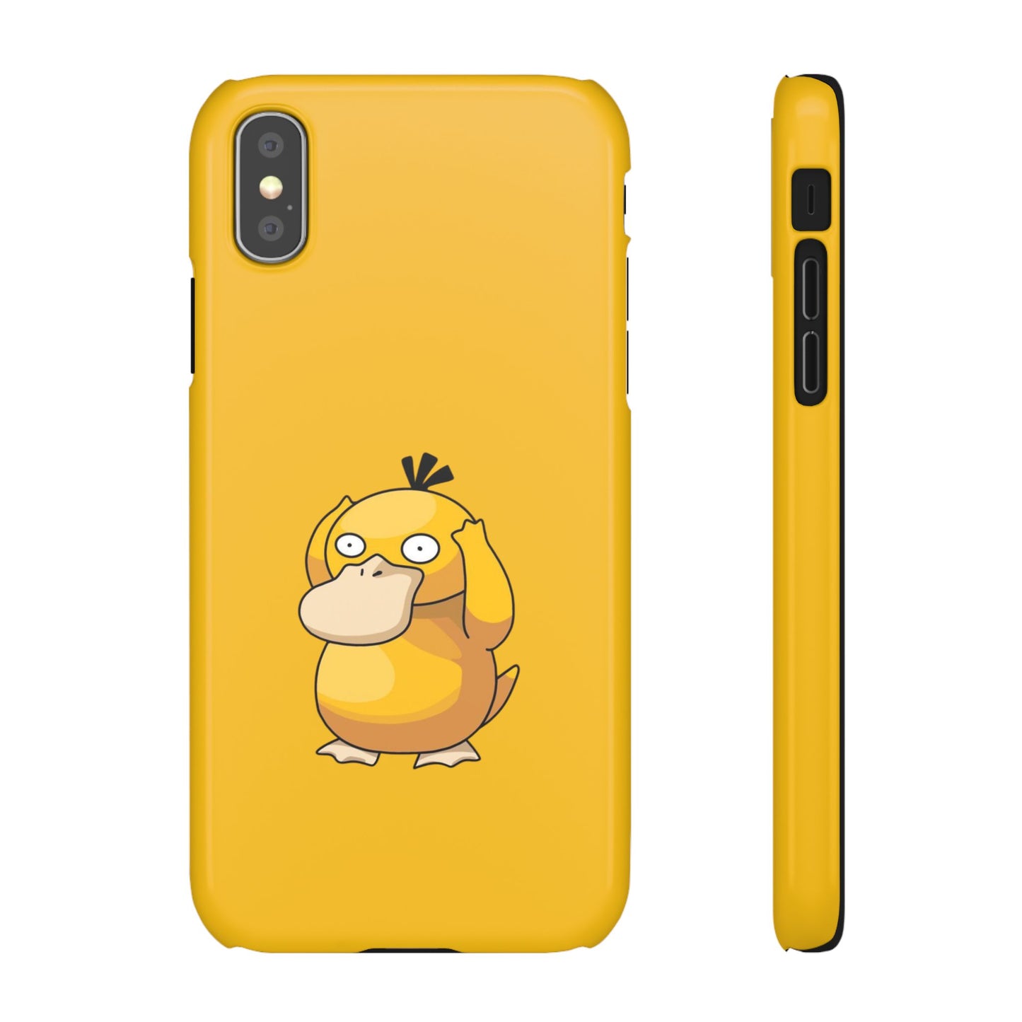 Psyduck Pokemon Snap Phone Cases, Yellow, Cartoon - iPhone, Samsung.