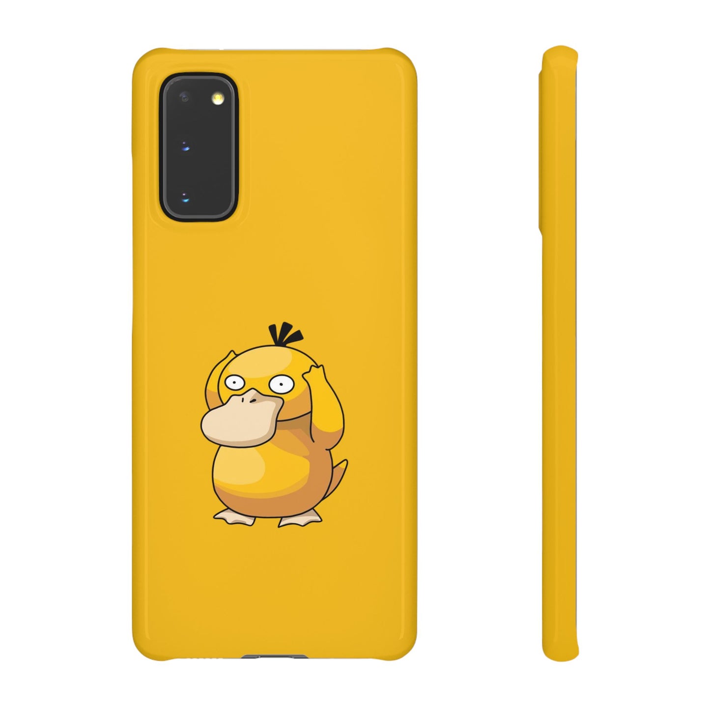 Psyduck Pokemon Snap Phone Cases, Yellow, Cartoon - iPhone, Samsung