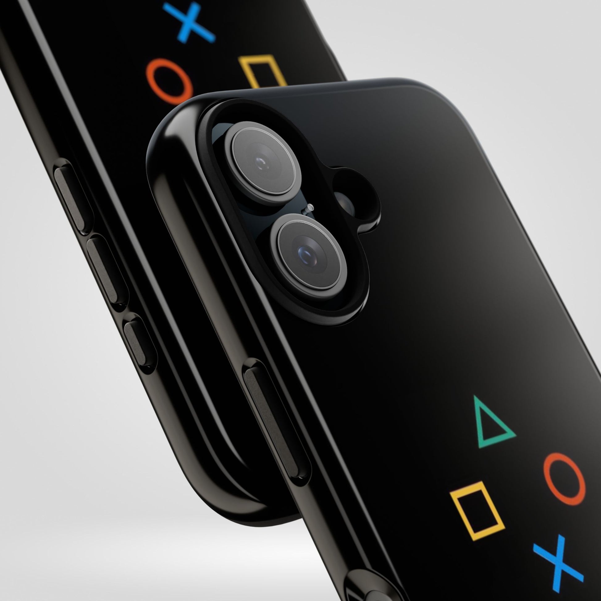PlayStation Symbol Minimal Tough Case for iPhone - Gamer Accessories - Roe Creation