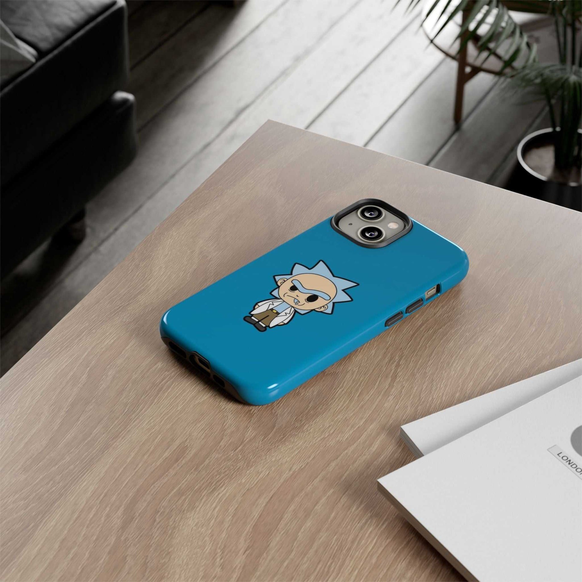 Rick and Morty Tough Phone Case - Fun Cartoon Design for Fans - Roe Creation