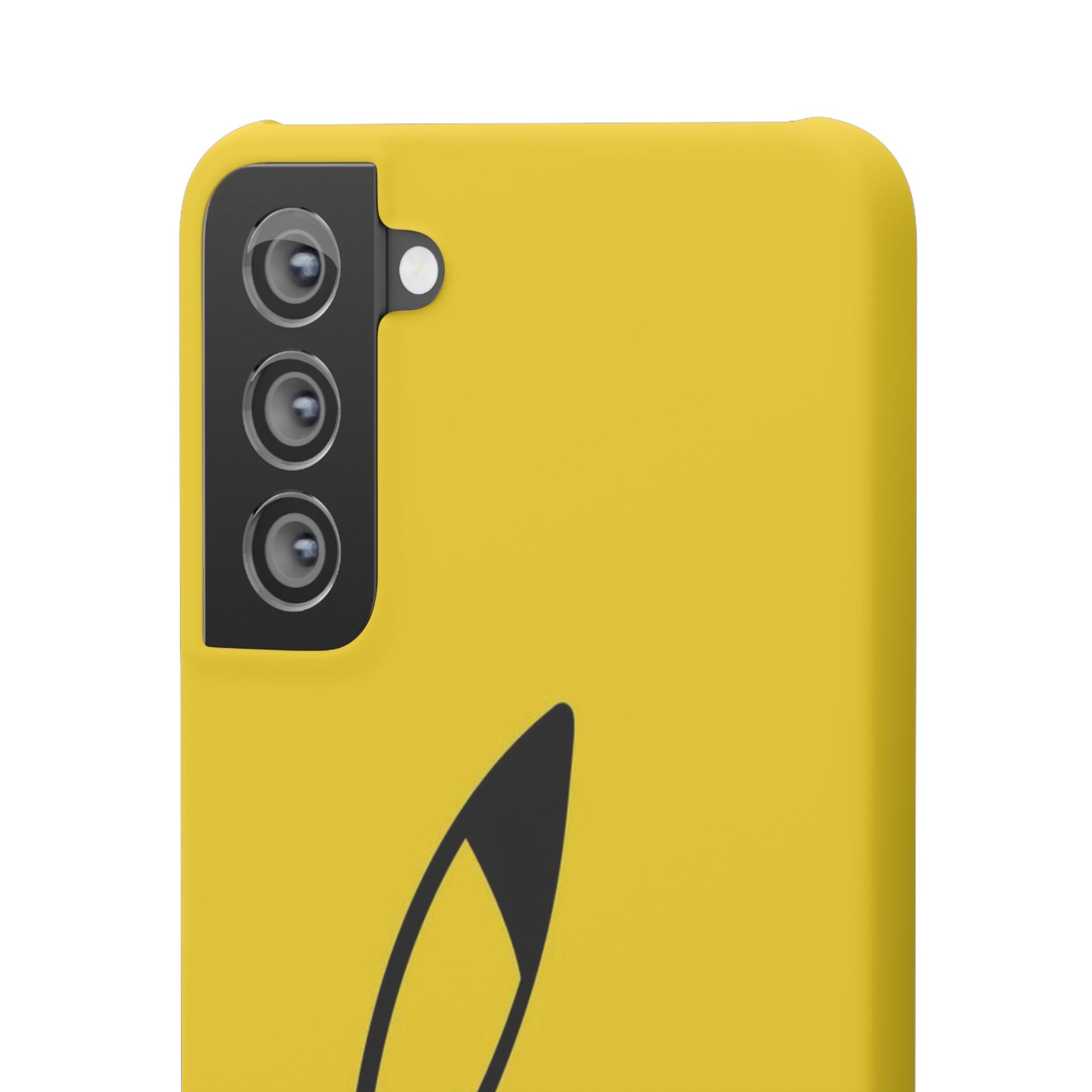 Pikachu Phone Case, Pokemon Phone Case, Snap Cases, Cartoon, Yellow, iPhone, Samsung - Roe Creation