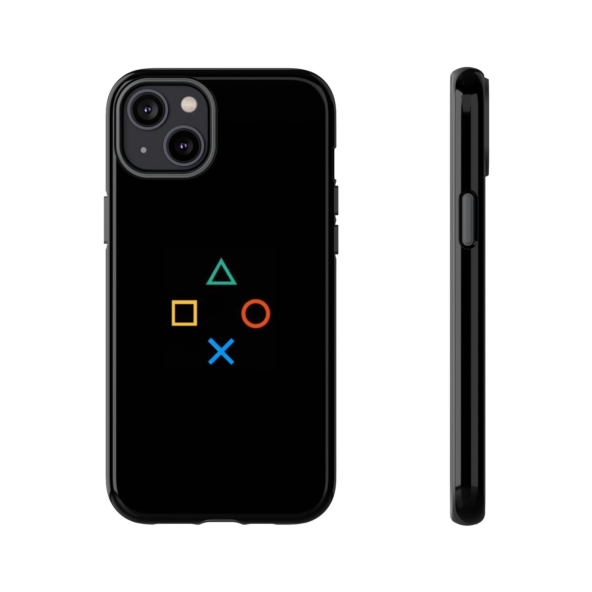 PlayStation Symbol Minimal Tough Case for iPhone - Gamer Accessories - Roe Creation