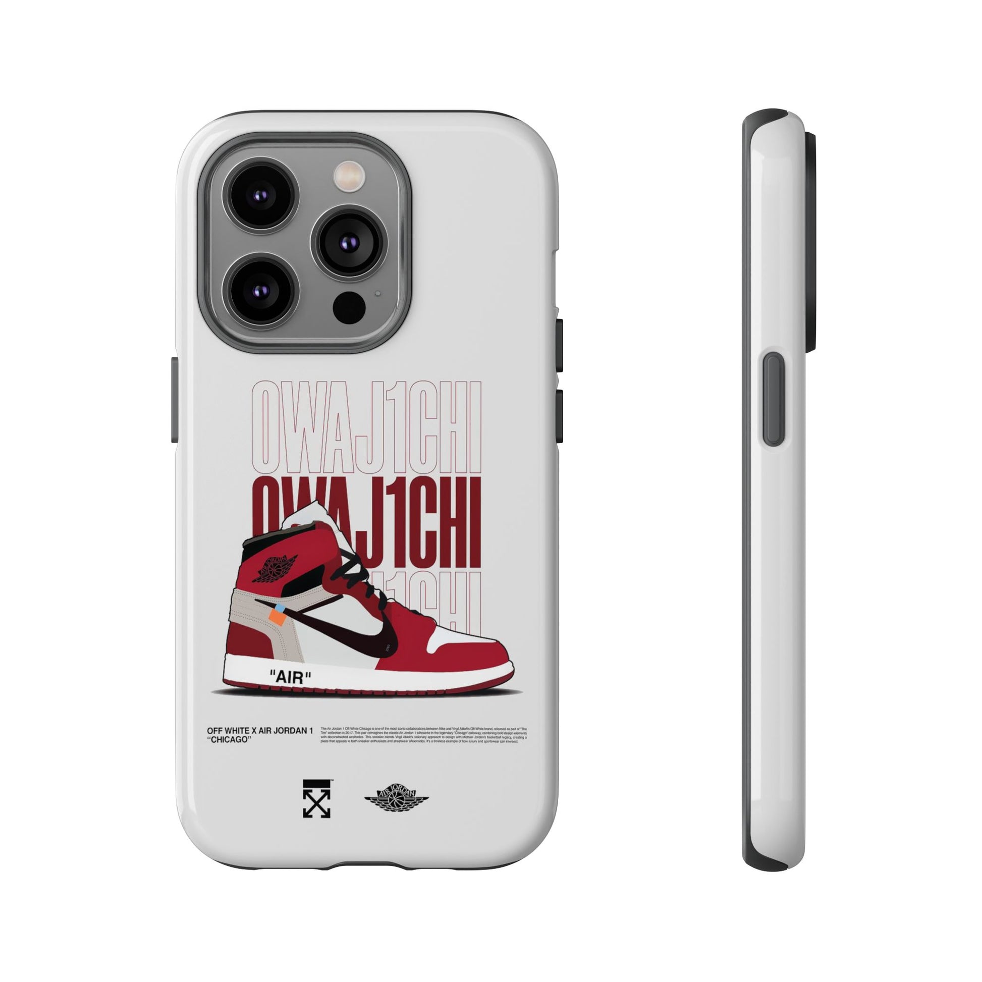 Stylish Tough iPhone Case with Air Jordan Design - Perfect for Sneakerheads - Roe Creation