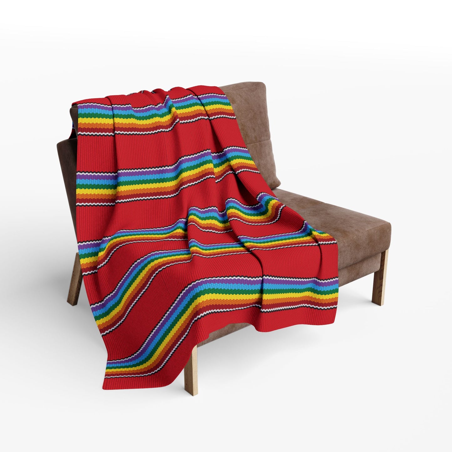 Pride Red Fleece Blanket - Cozy Warmth for Every Occasion