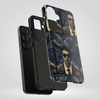 Fight Club Edward Norton Tough Phone Case - Edgy Design for Movie Fans