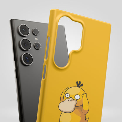 Psyduck Pokemon Snap Phone Cases, Yellow, Cartoon - iPhone, Samsung