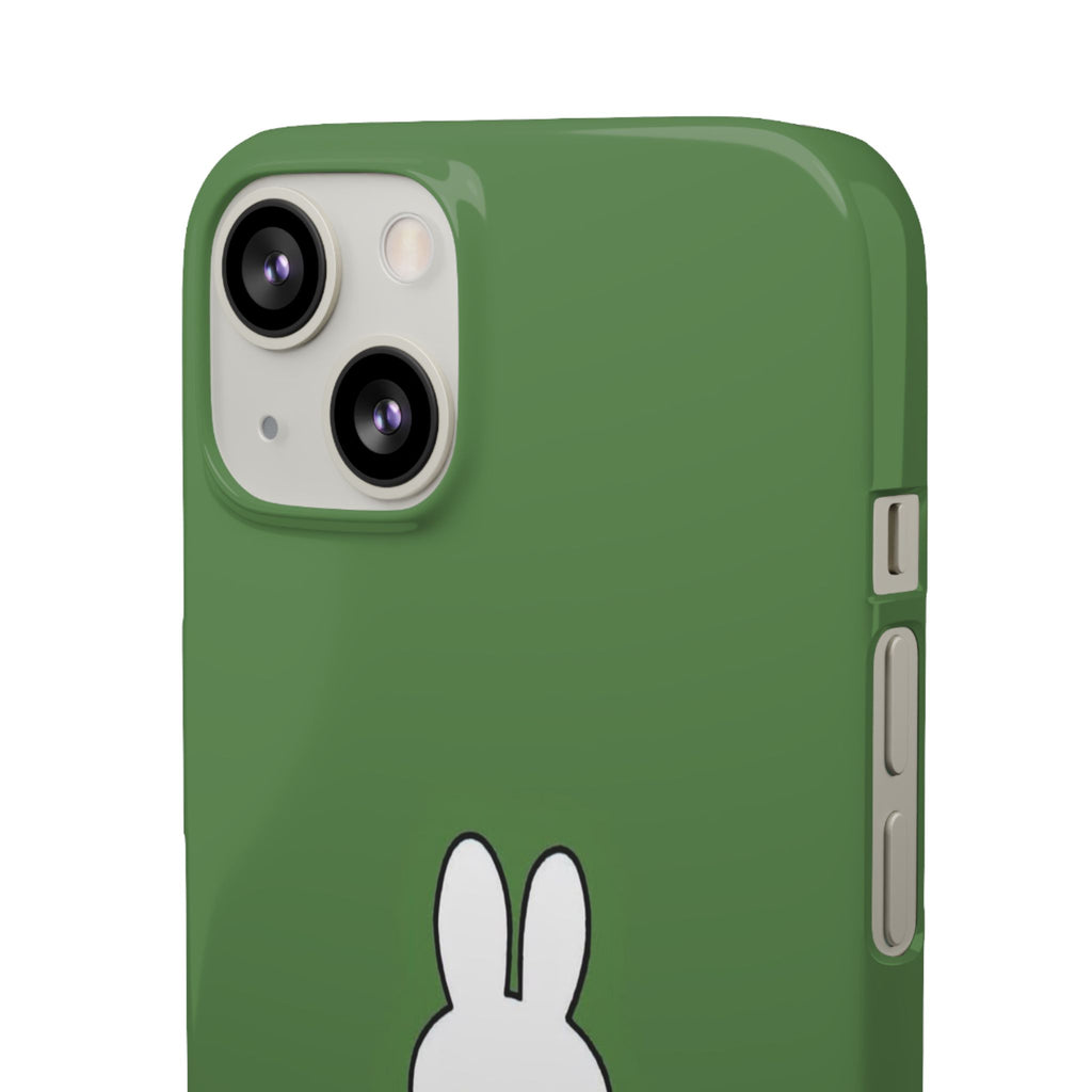 Miffy Phone Case, Snap Case, Green Miffy - iPhone, Samsung - Roe Creation