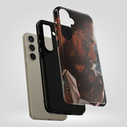 Post Malone Tough Cases for Fans - Artistic Phone Case with Smoky Vibe