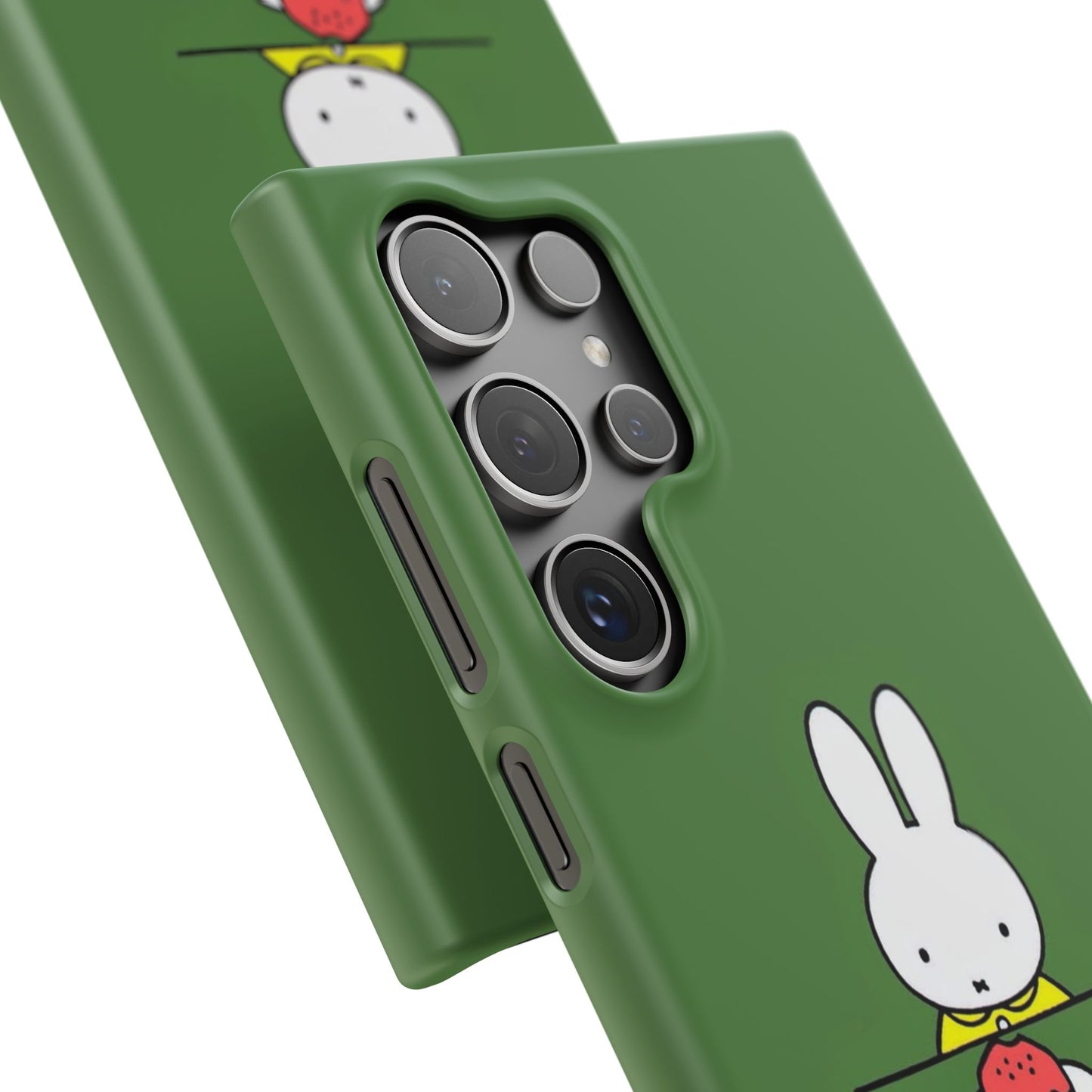 Miffy Phone Case, Snap Case, Green Miffy - iPhone, Samsung