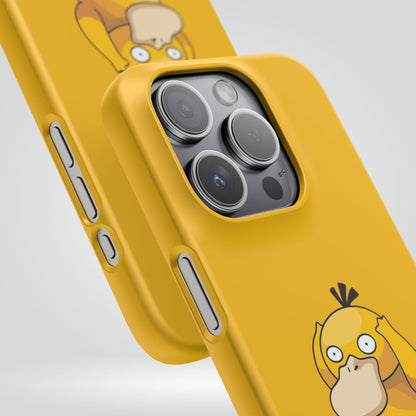 Psyduck Pokemon Snap Phone Cases, Yellow, Cartoon - iPhone, Samsung