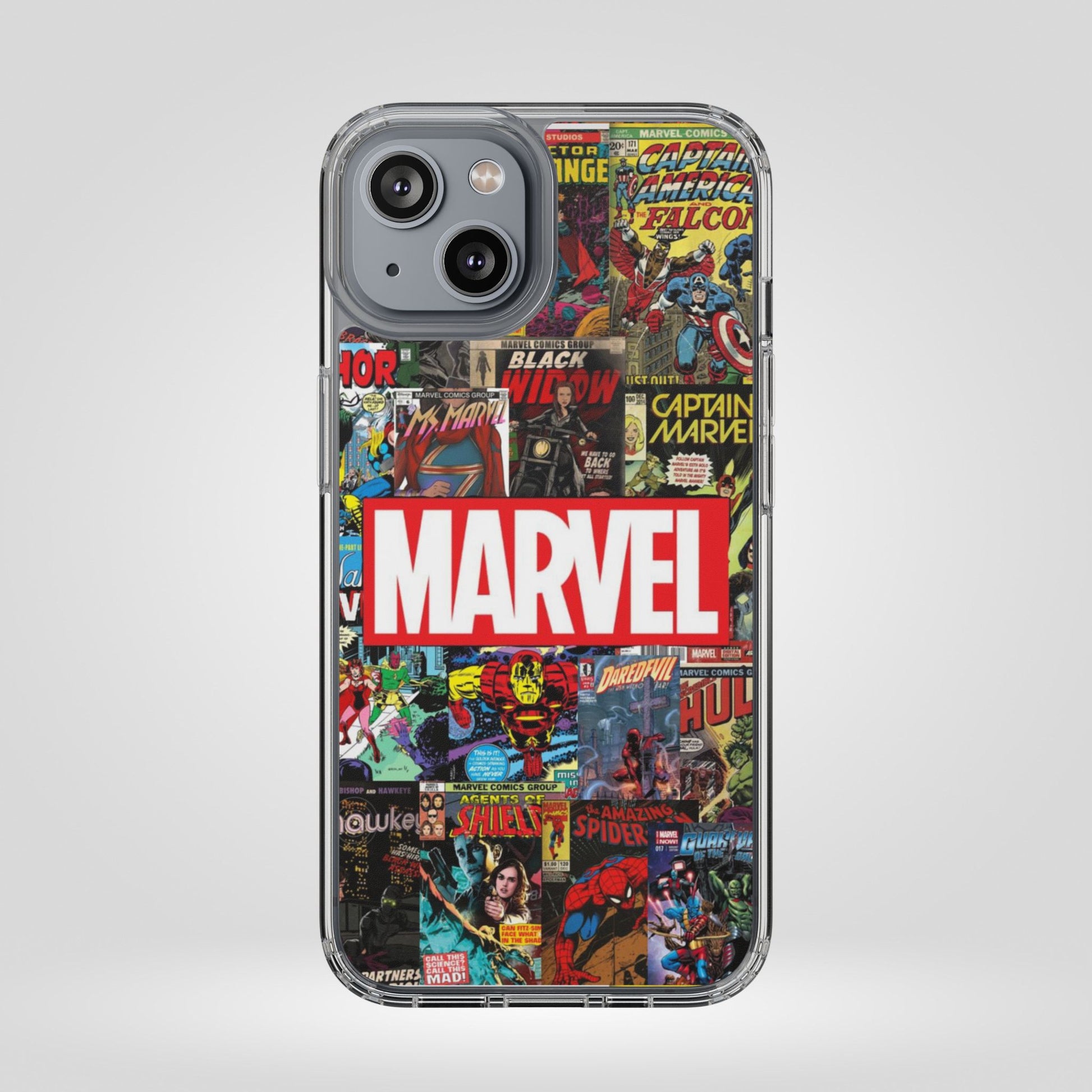 Marvel Comics Clear Phone Case - Stylish Protection for Superhero Fans - Roe Creation