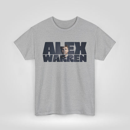 Alex Warren Unisex Heavy Cotton Tee for Alex Warren Lovers