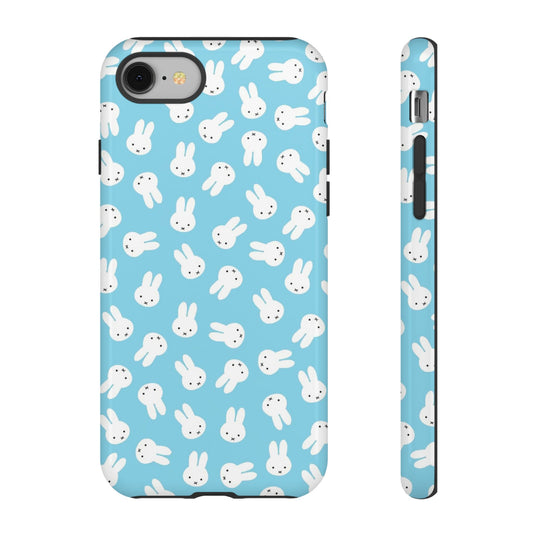 Cute Miffy Pattern Tough Phone Case for Miffy Lovers, iPhone, Samsung