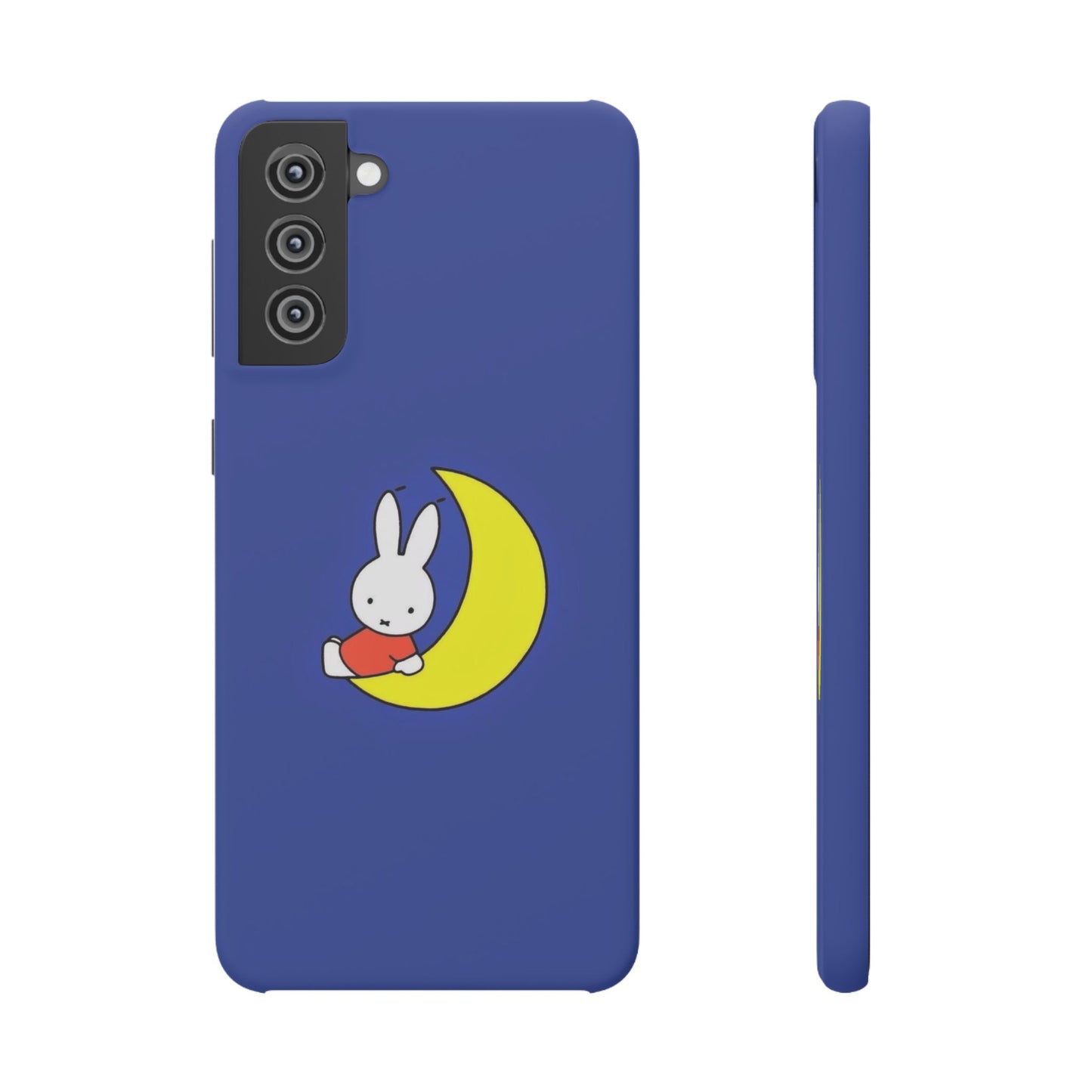 Miffy Phone Case, Moon Snap Case for Phones - iPhone, Samsung
