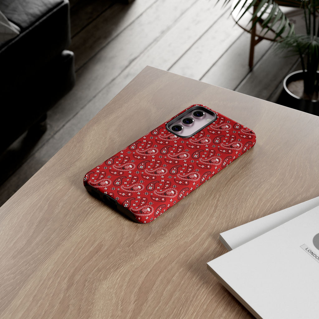Red Bohem, Oriental Tough Phone Cases for iPhone, Samsung, Trendy Accessories for Gifts, Unique Decor, Phone Covers - Roe Creation