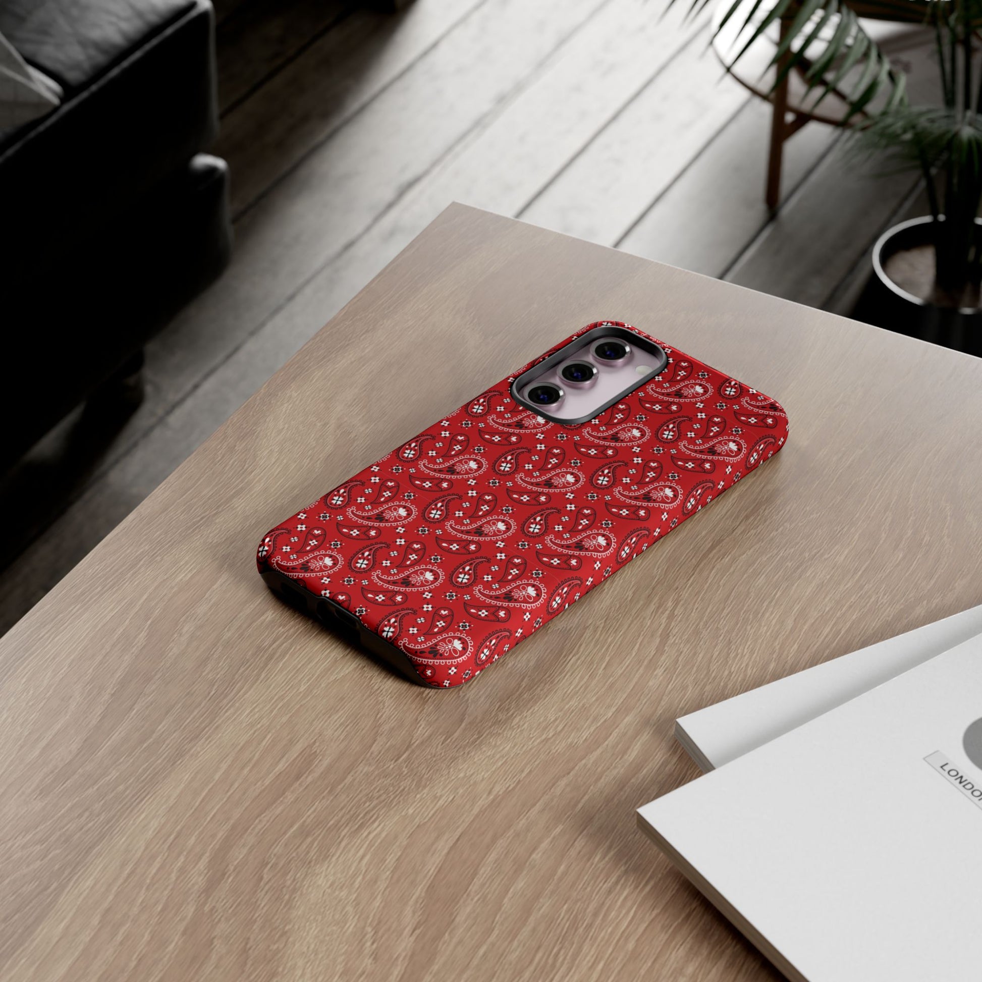 Red Bohem, Oriental Tough Phone Cases for iPhone, Samsung, Trendy Accessories for Gifts, Unique Decor, Phone Covers - Roe Creation