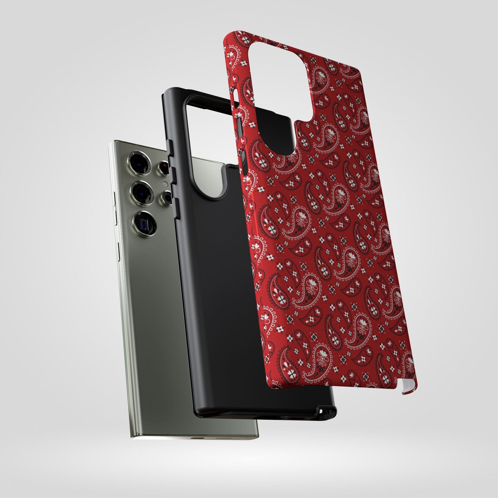 Red Bohem, Oriental Tough Phone Cases for iPhone, Samsung, Trendy Accessories for Gifts, Unique Decor, Phone Covers - Roe Creation