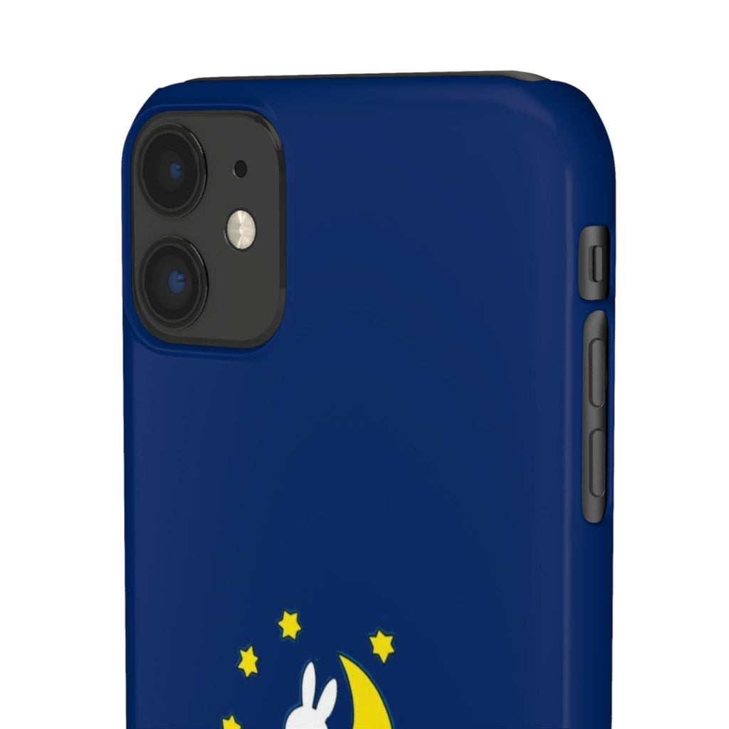 Miffy Phone Case, Moon Snap Case for Phone - Nighttime Design, iPhone, Samsung - Roe Creation