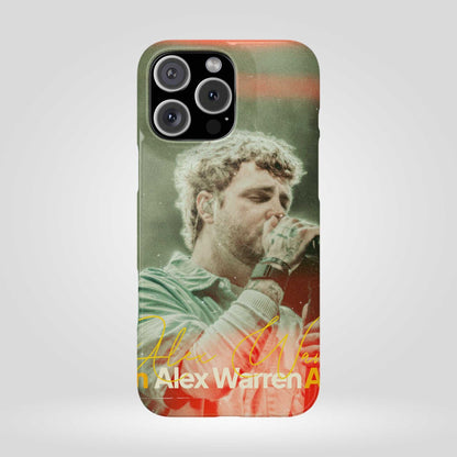 Alex Warren Slim Phone Cases for Lovers, Unique Smartphone Covers, Perfect for Gifting, Concert Enthusiasts.
