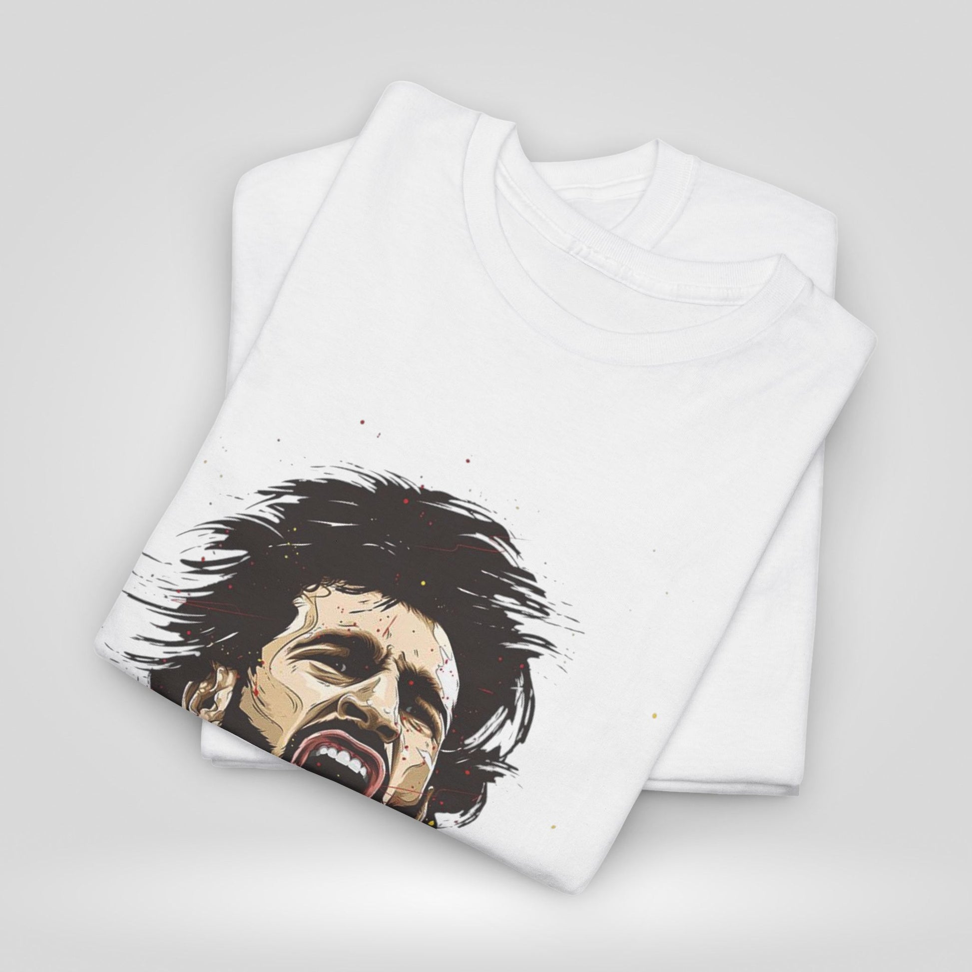 Mohammed Salah Unisex Heavy Cotton Tee - For Liverpool Fans - Roe Creation