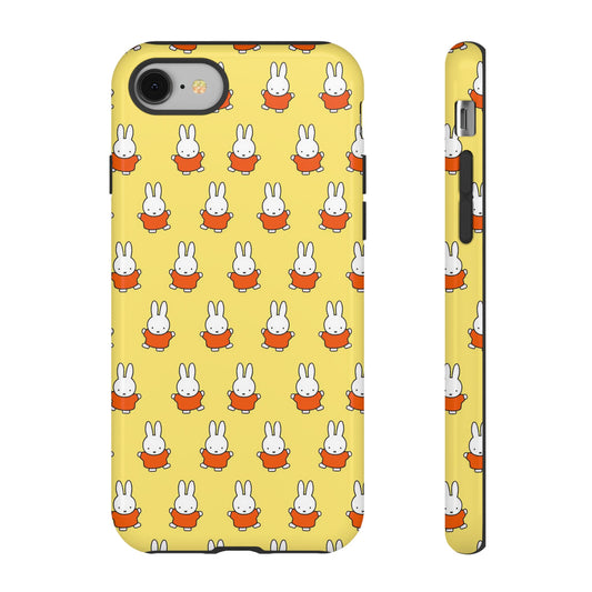Cute Miffy Tough Phone Case - Miffy Series, Yellow, iPhone, Samsung