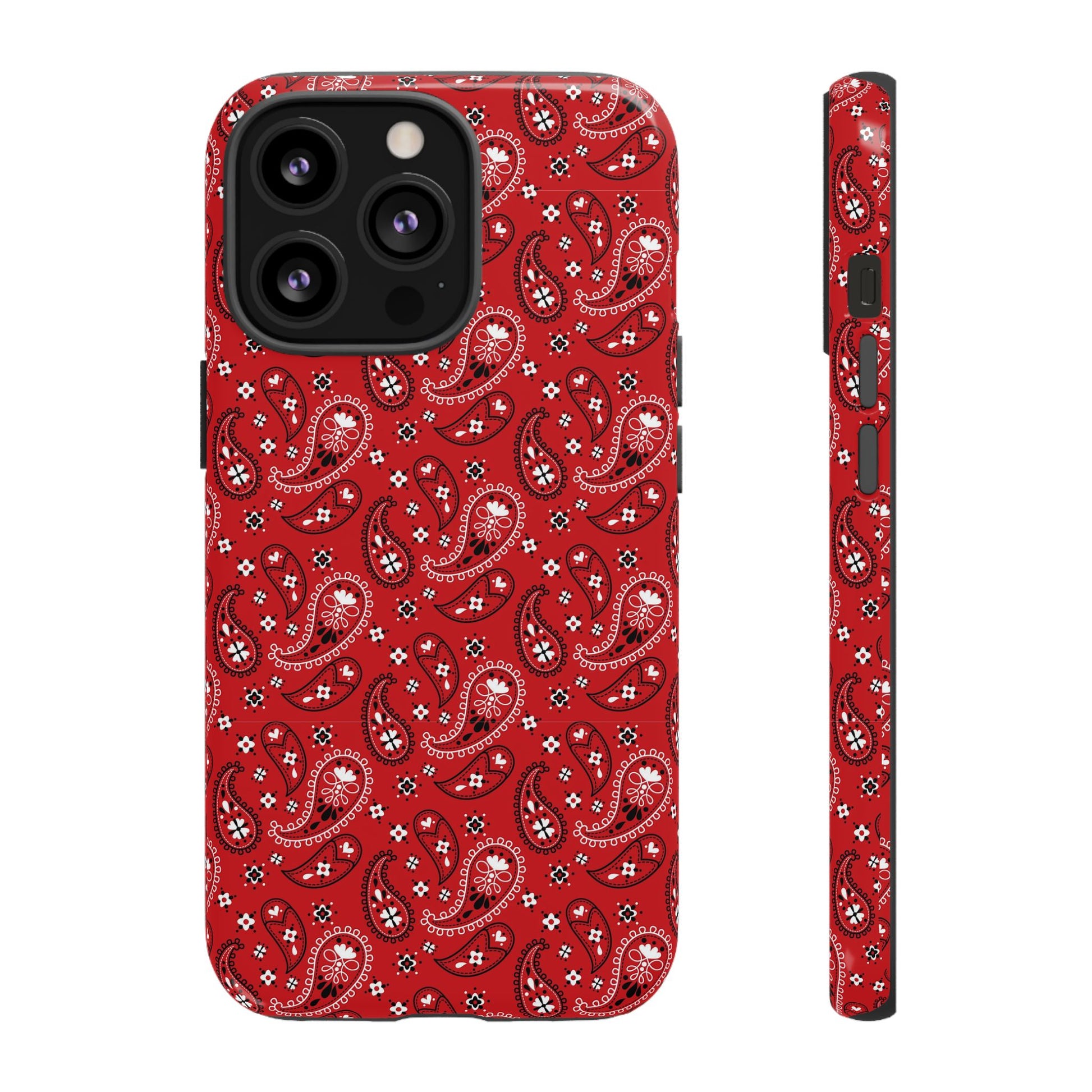 Red Bohem, Oriental Tough Phone Cases for iPhone, Samsung, Trendy Accessories for Gifts, Unique Decor, Phone Covers - Roe Creation