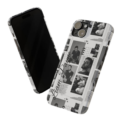 Liam Payne Slim Phone Case - Personalised Collage Design