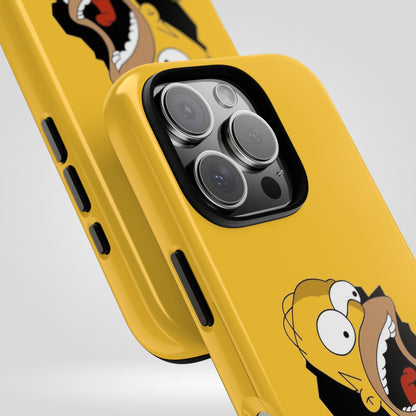 Homer Simpson Phone Case - Tough & Stylish Yellow Case for Fans