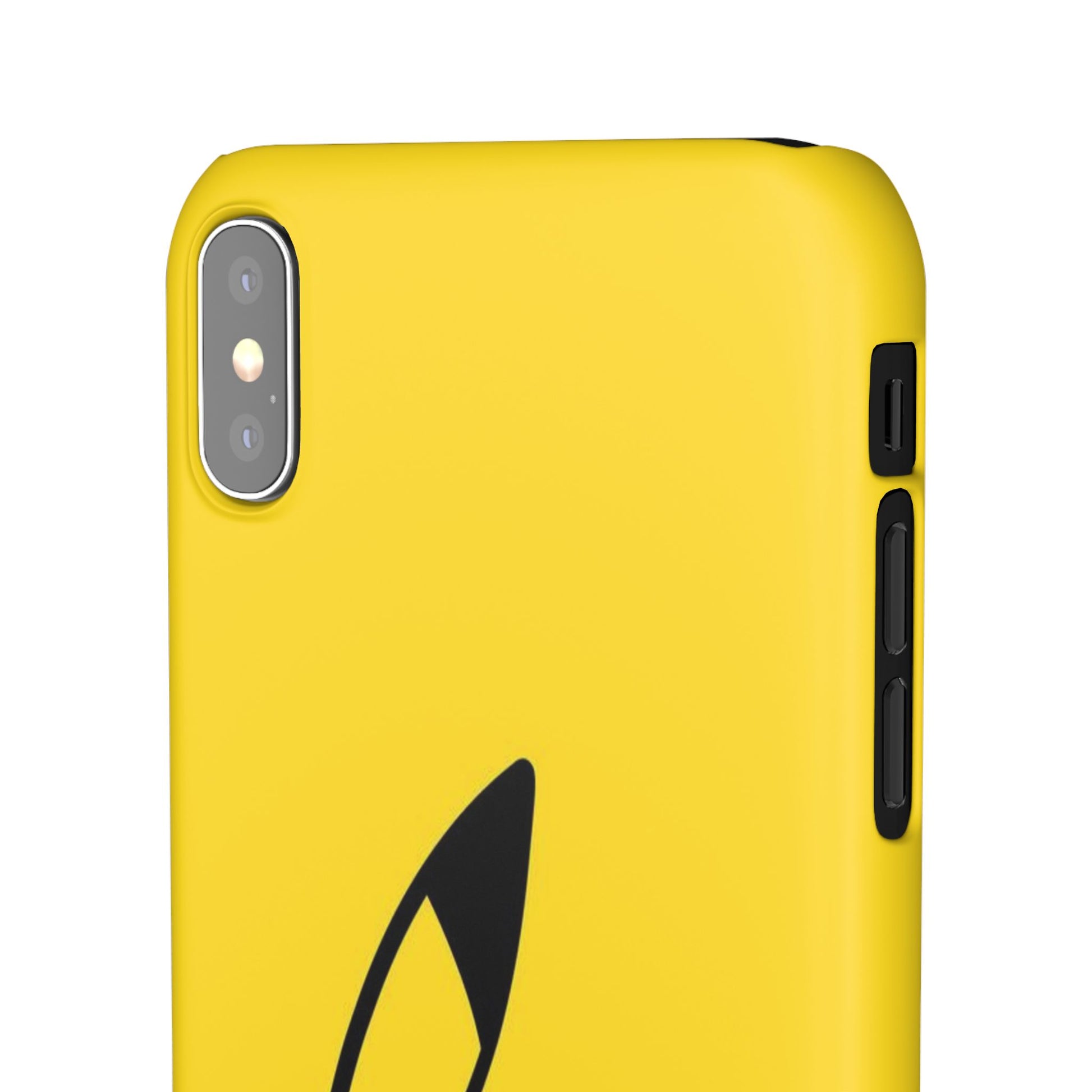 Pikachu Phone Case, Pokemon Phone Case, Snap Cases, Cartoon, Yellow, iPhone, Samsung - Roe Creation