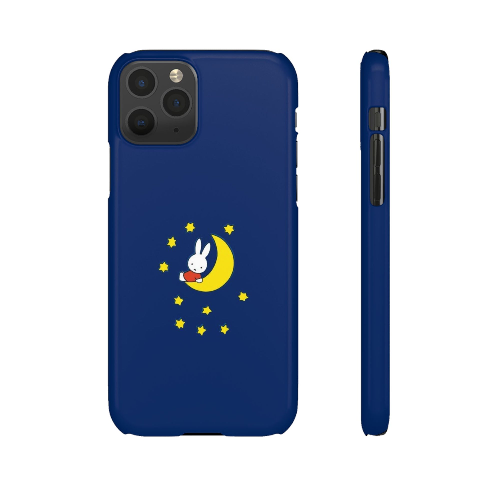 Miffy Phone Case, Moon Snap Case for Phone - Nighttime Design, iPhone, Samsung - Roe Creation