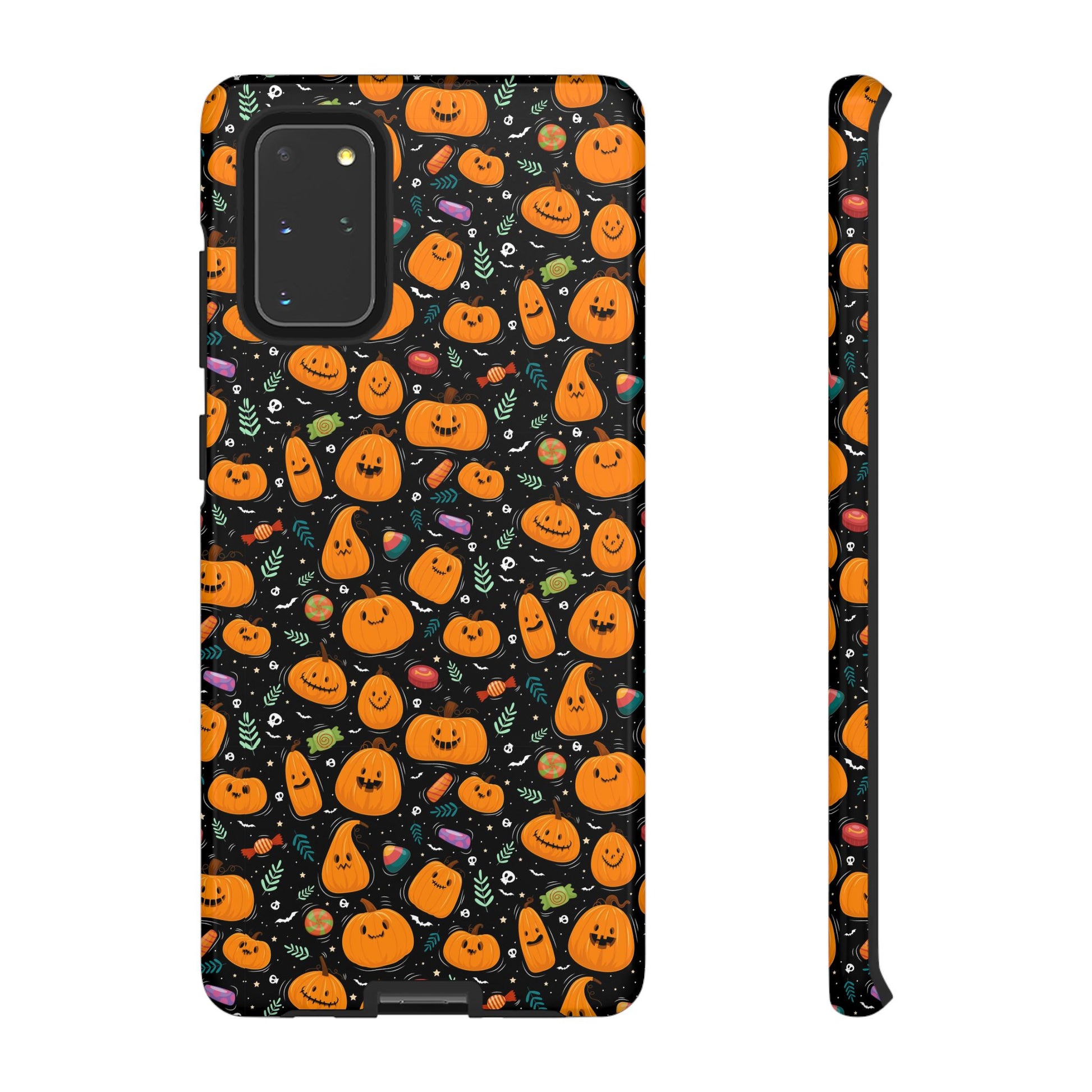 Halloween Phone Case for Gift, Pumpkin Pattern, iPhone & Samsung