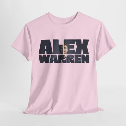 Alex Warren Unisex Heavy Cotton Tee for Alex Warren Lovers