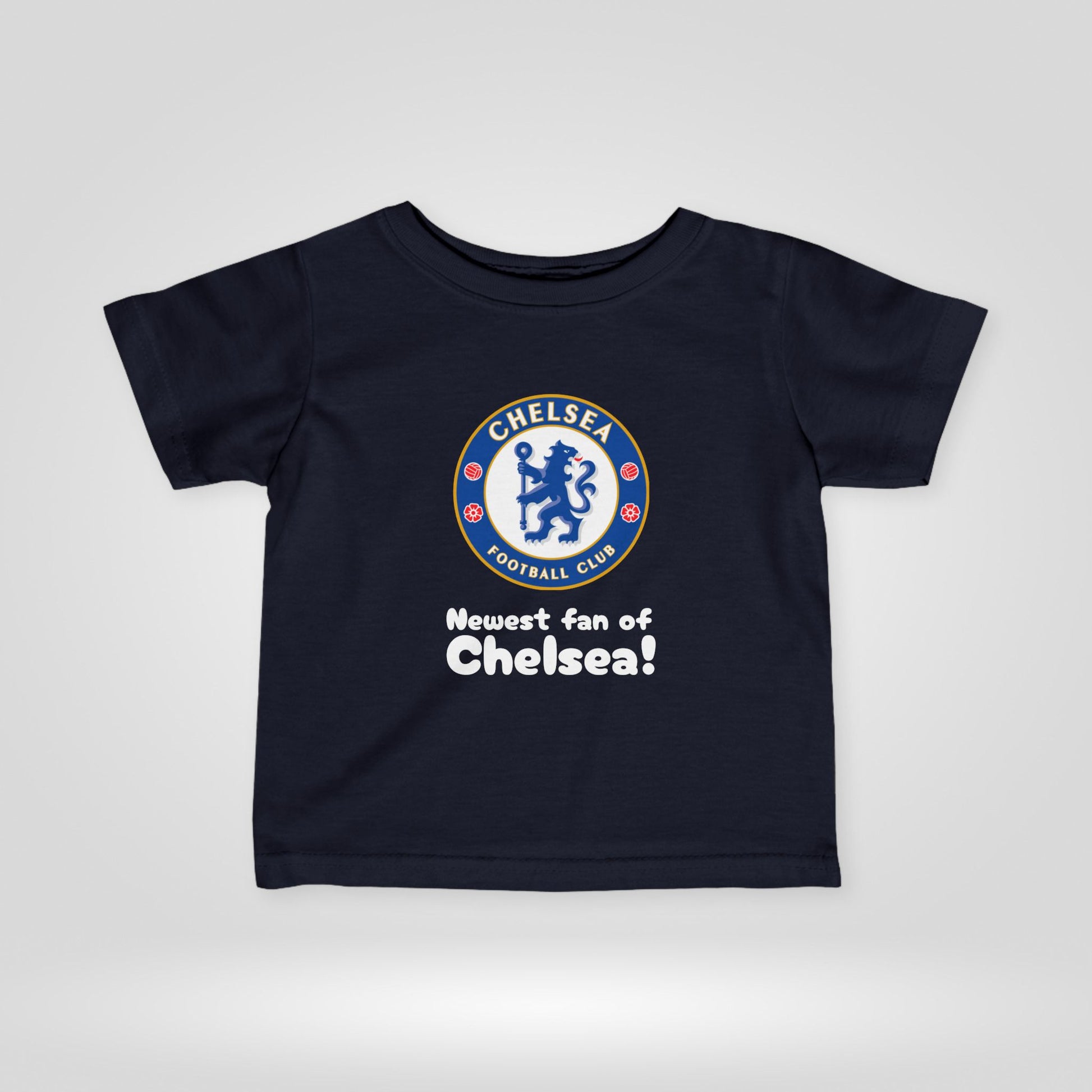 Chelsea FC Infant Tee - Newest fan of Chelsea! - Roe Creation