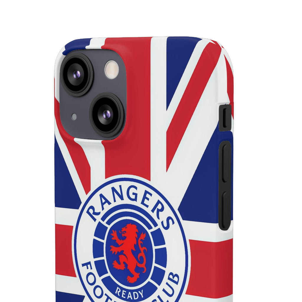Rangers Football Club Snap Case - UK Flag Design - Roe Creation