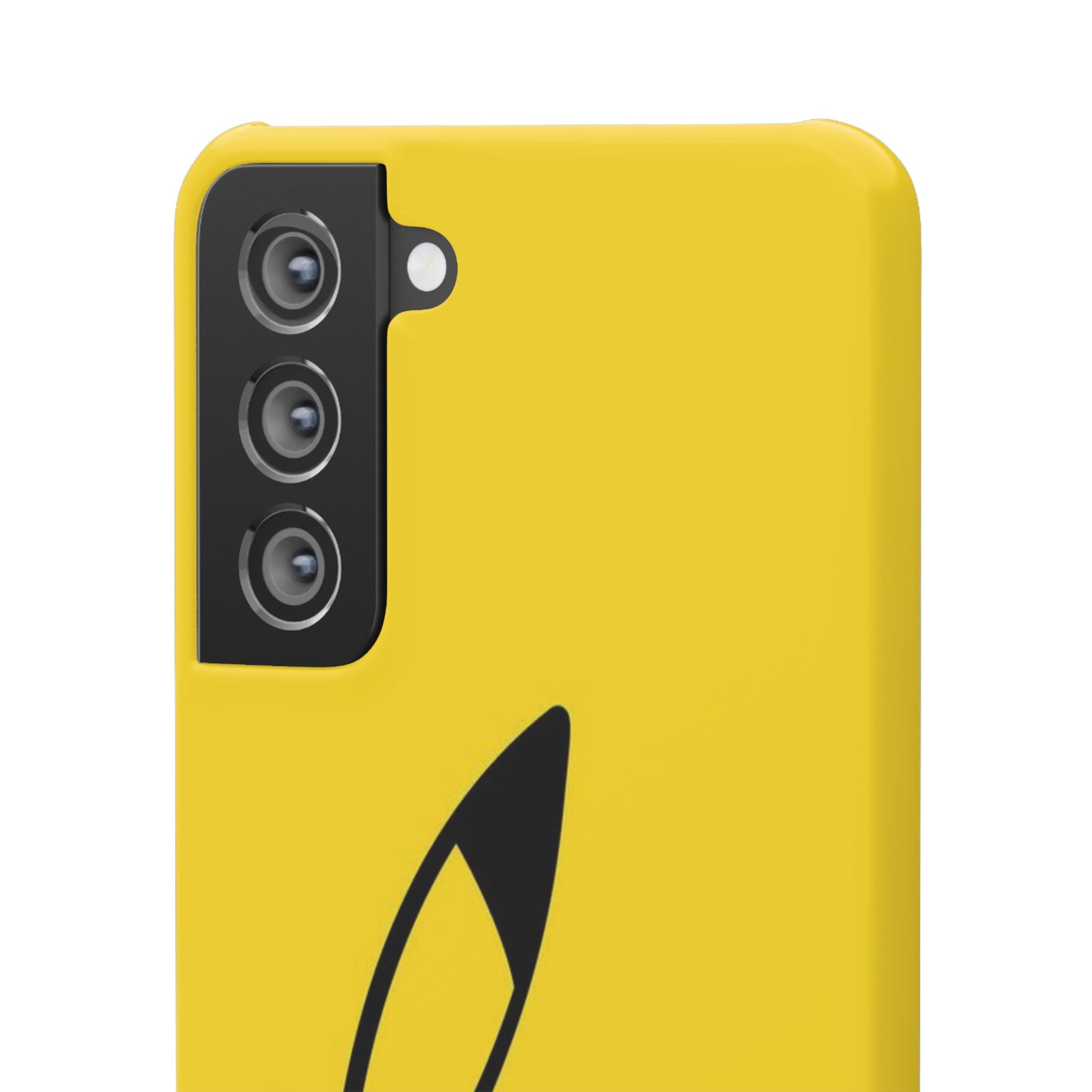 Pikachu Phone Case, Pokemon Phone Case, Snap Cases, Cartoon, Yellow, iPhone, Samsung - Roe Creation