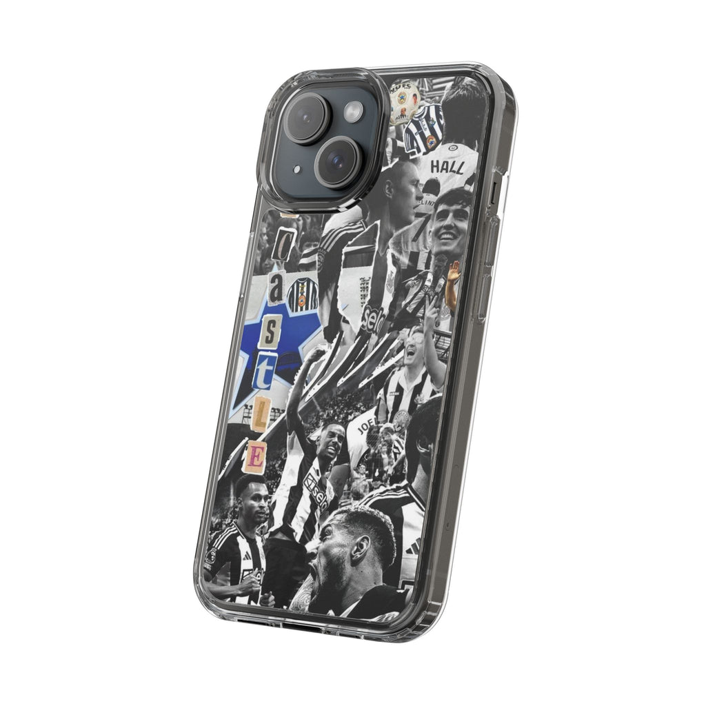 Newcastle United Clear iPhone Case - Fan Merchandise for Sports Enthusiasts - Roe Creation