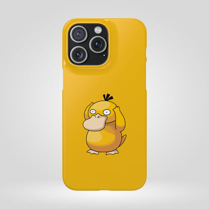 Psyduck Pokemon Snap Phone Cases, Yellow, Cartoon - iPhone, Samsung