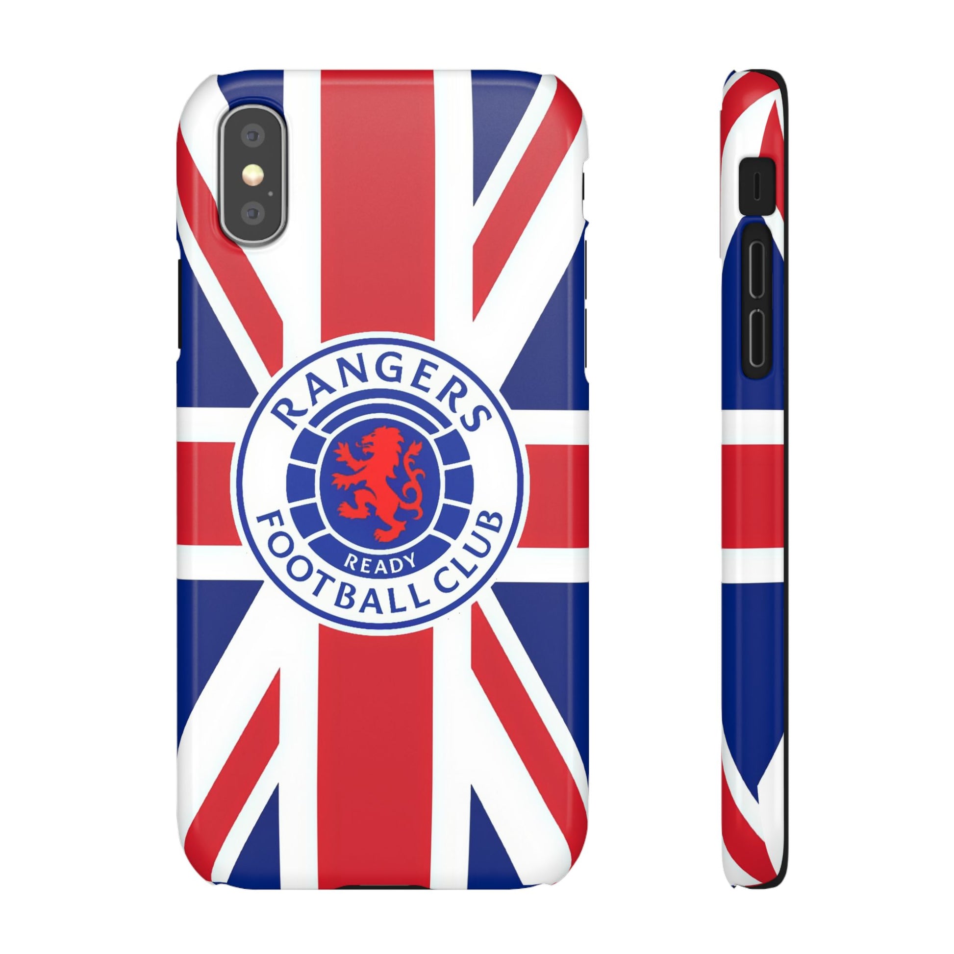 Rangers Football Club Snap Case - UK Flag Design - Roe Creation