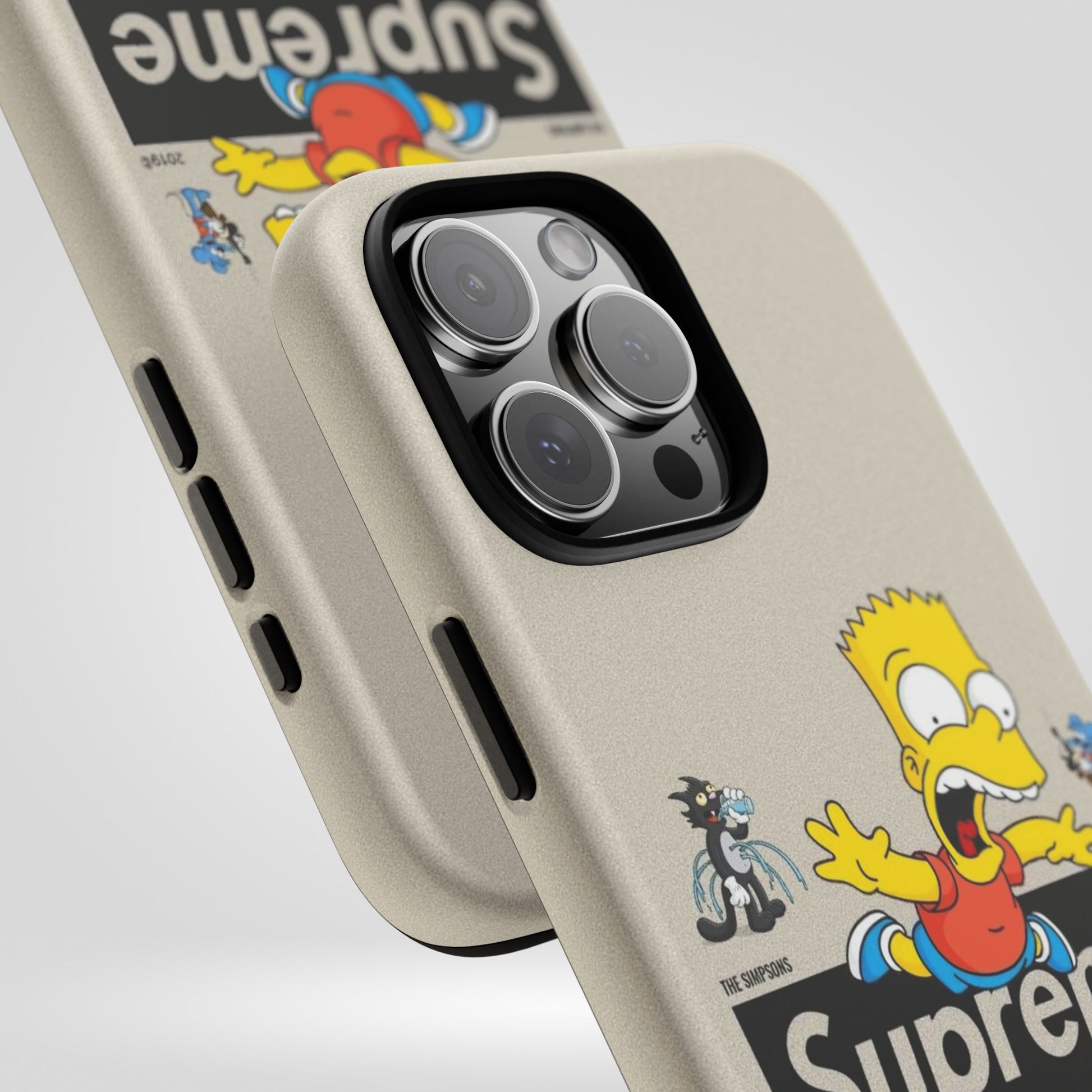 Supreme Bart Simpson iPhone Case - Tough Protection with Style - Roe Creation