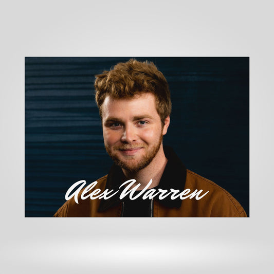 Alex Warren Rolled Poster for Lovers | Celebrity Fan Art Decor | Perfect Gift for Music Lovers