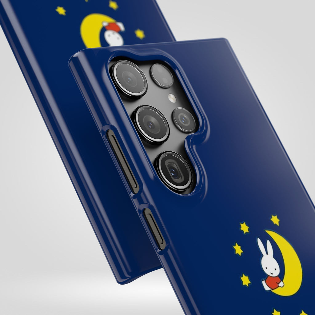 Miffy Phone Case, Moon Snap Case for Phone - Nighttime Design, iPhone, Samsung - Roe Creation
