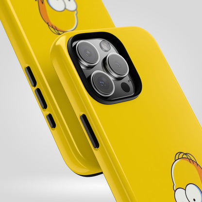 Homer Simpson Phone Case - iPhone, Samsung, Unique Protection for Fans, Cartoon Phone Cover, Gift for Simpsons Lovers, Durable Tough Case